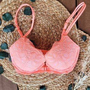 Victoria's Secret Very Sexy Coral All Over Lace - 32D
